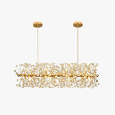 Long Crystal Decorative Gold Pendant Light - Clowas